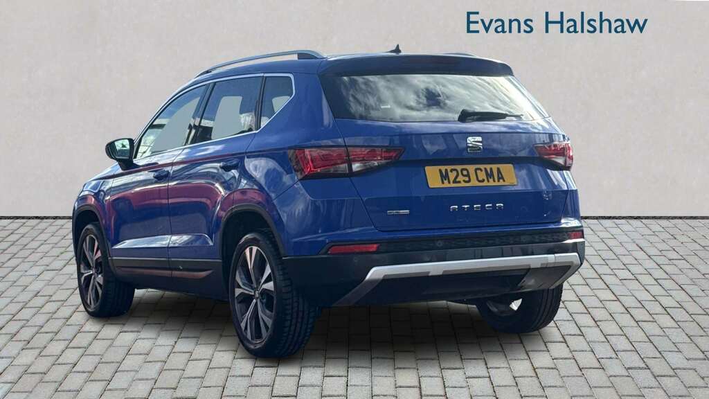 Seat Ateca 1.0 Tsi Ecomotive Se Technology 2018 Blue #2