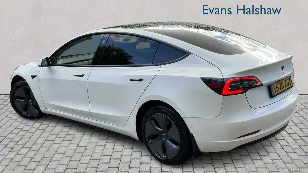 Tesla Model 3 Long Range Awd 2020 White #2
