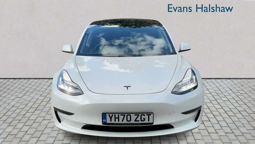 Tesla Model 3 Long Range Awd 2020 White #4