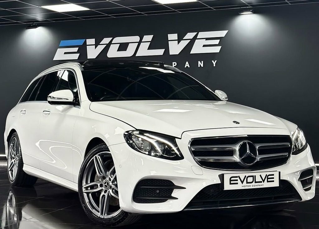 Mercedes-Benz E Class 2L Amg Line White