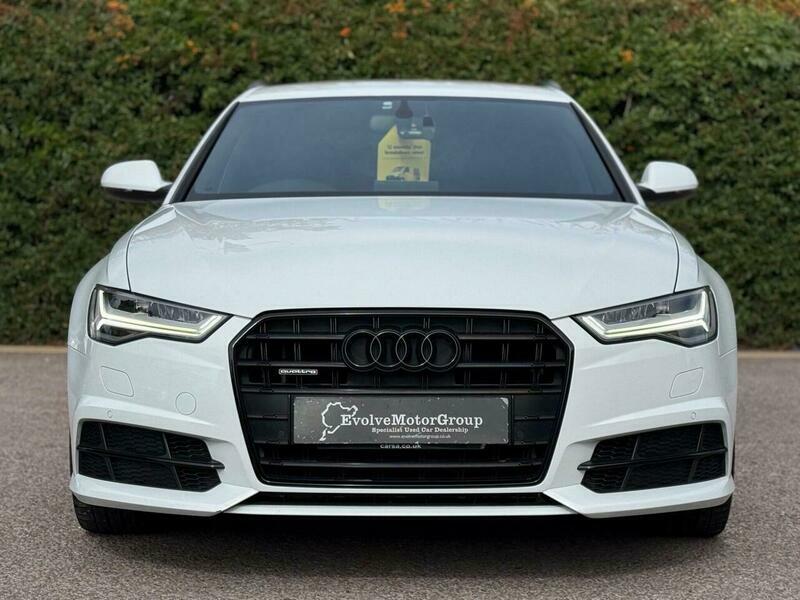Audi A6 Avant 2.0 Tdi Black Edition White #3