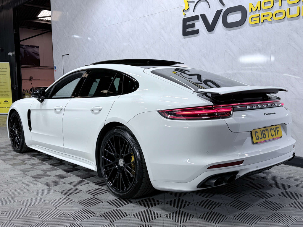 Porsche Panamera 4.0 V8 Turbo S E-hybrid Pdk White #8