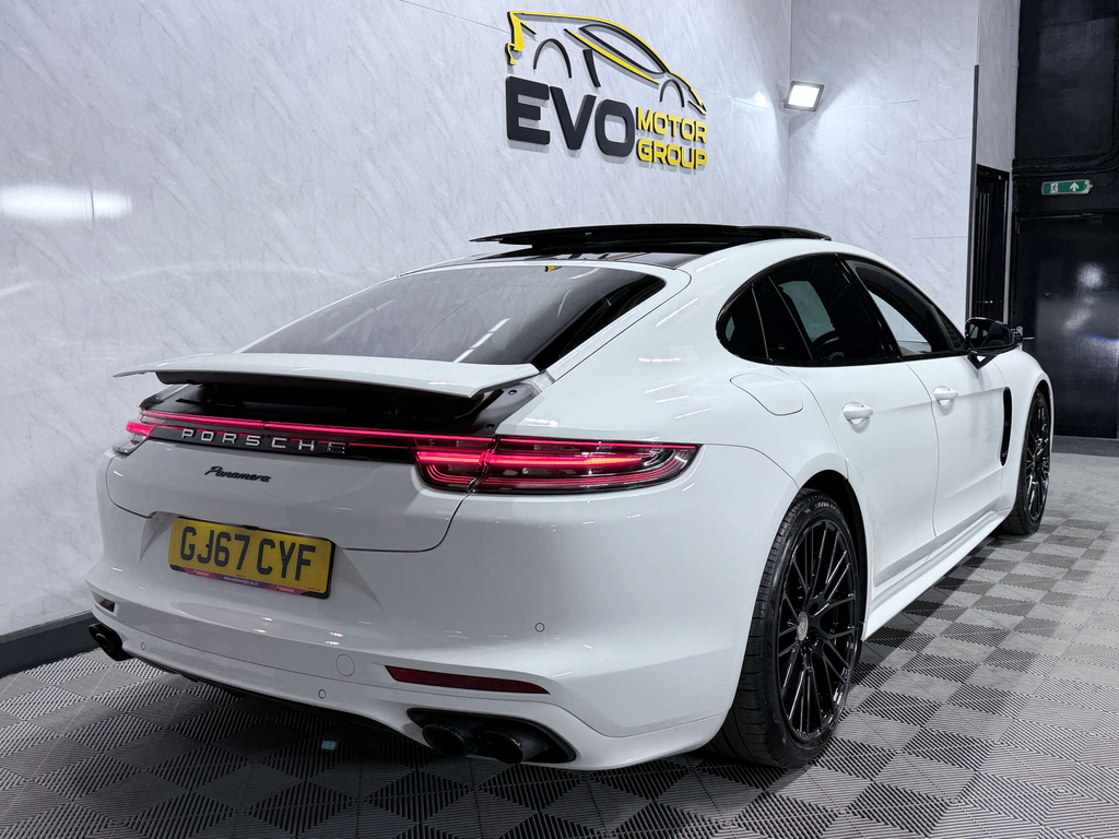 Porsche Panamera 4.0 V8 Turbo S E-hybrid Pdk White #44