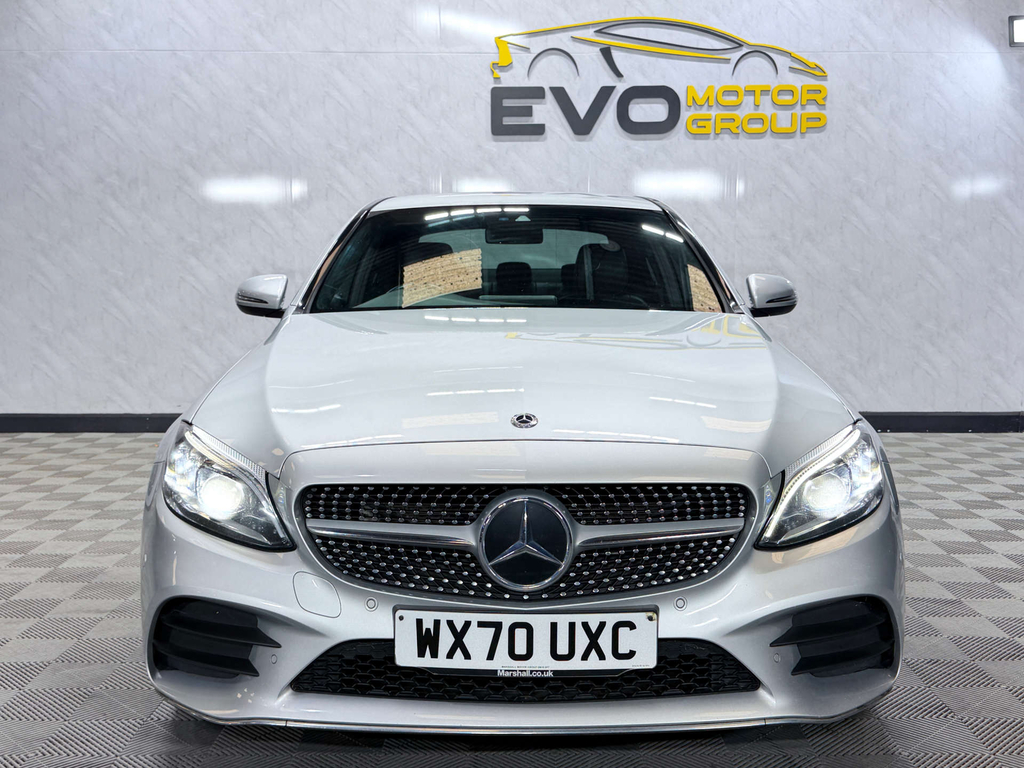 Mercedes-Benz C Class Amg Line Premium D Silver #4