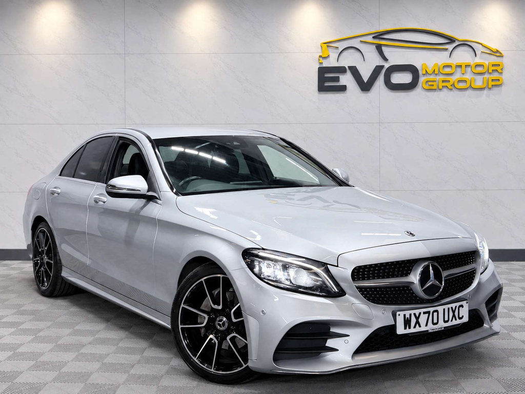 Mercedes-Benz C Class Amg Line Premium D Silver