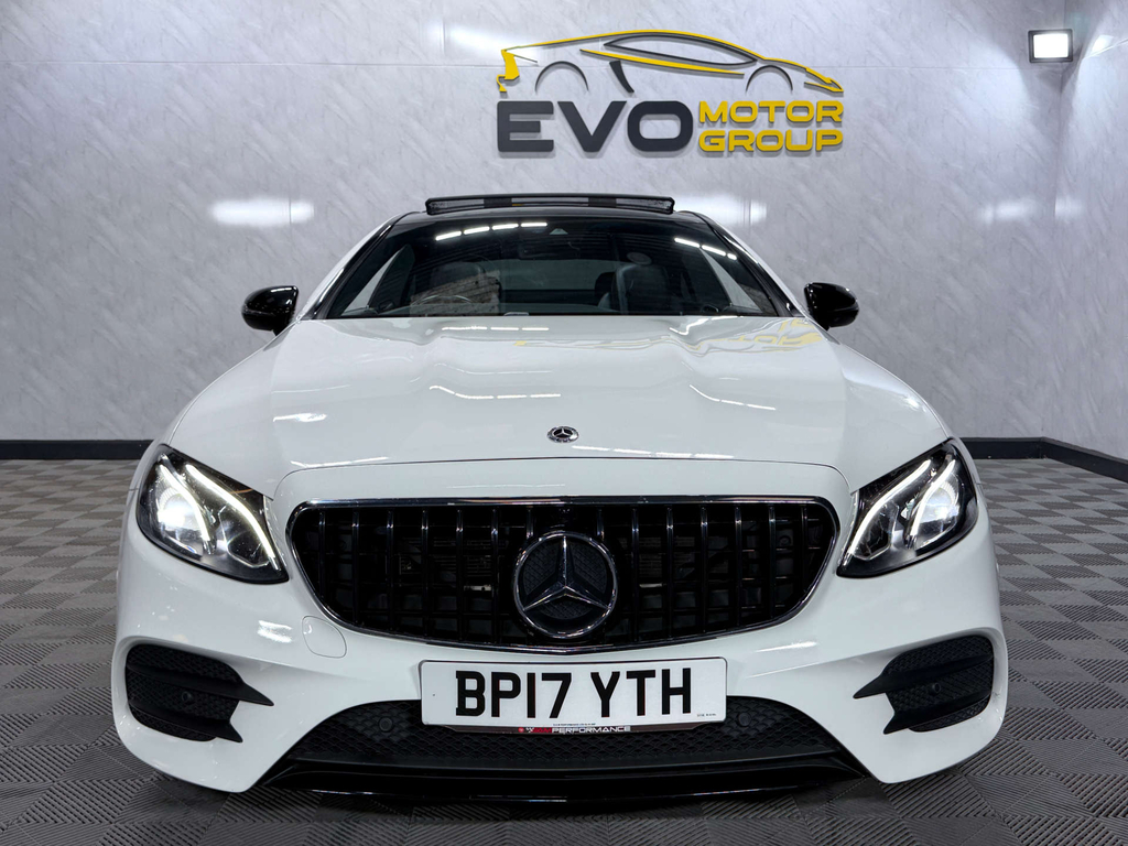 Mercedes-Benz E Class Amg Line Premium White #4
