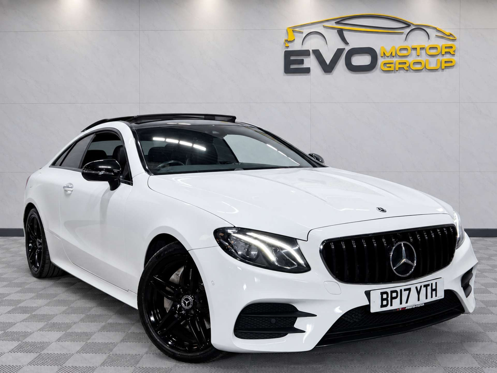 Mercedes-Benz E Class Amg Line Premium White