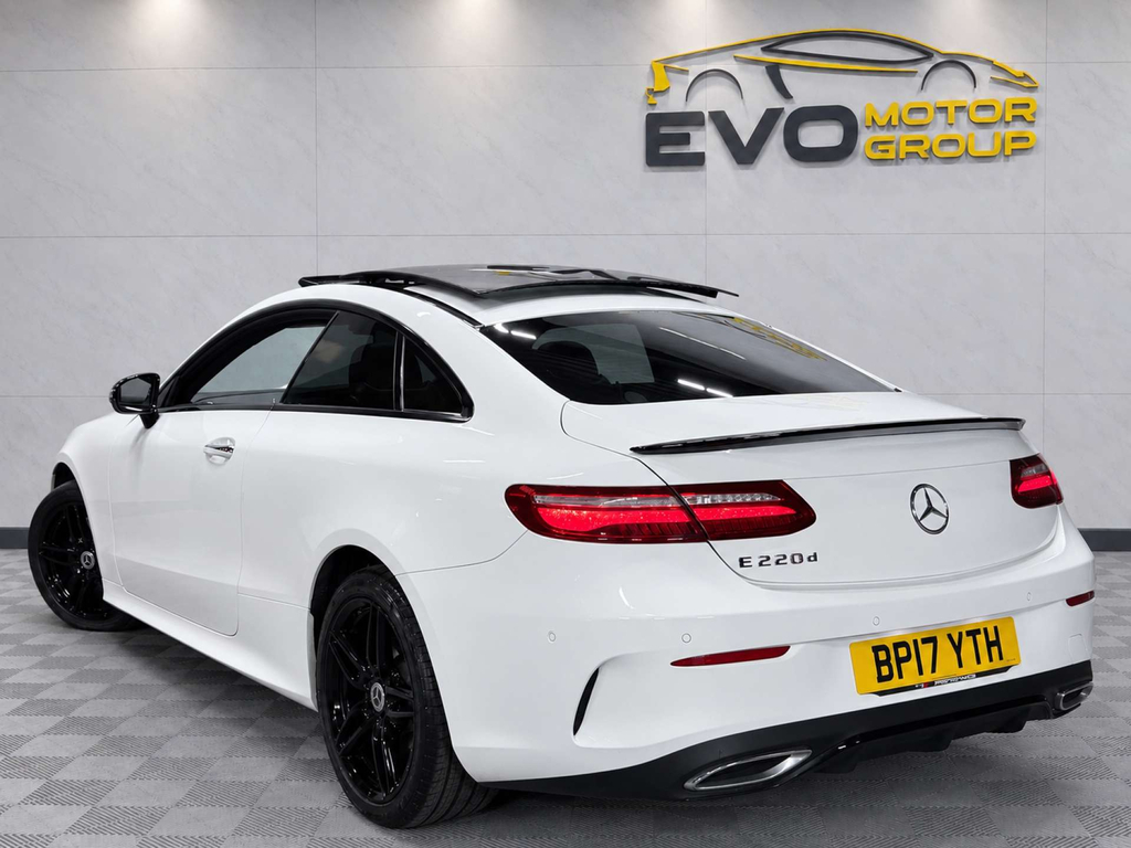 Mercedes-Benz E Class Amg Line Premium White #2