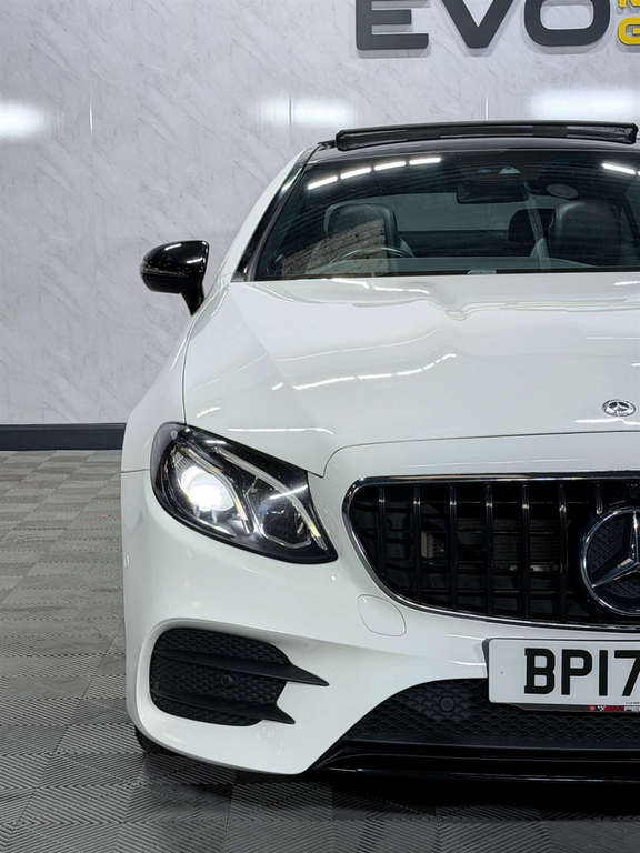 Mercedes-Benz E Class Amg Line Premium White #5