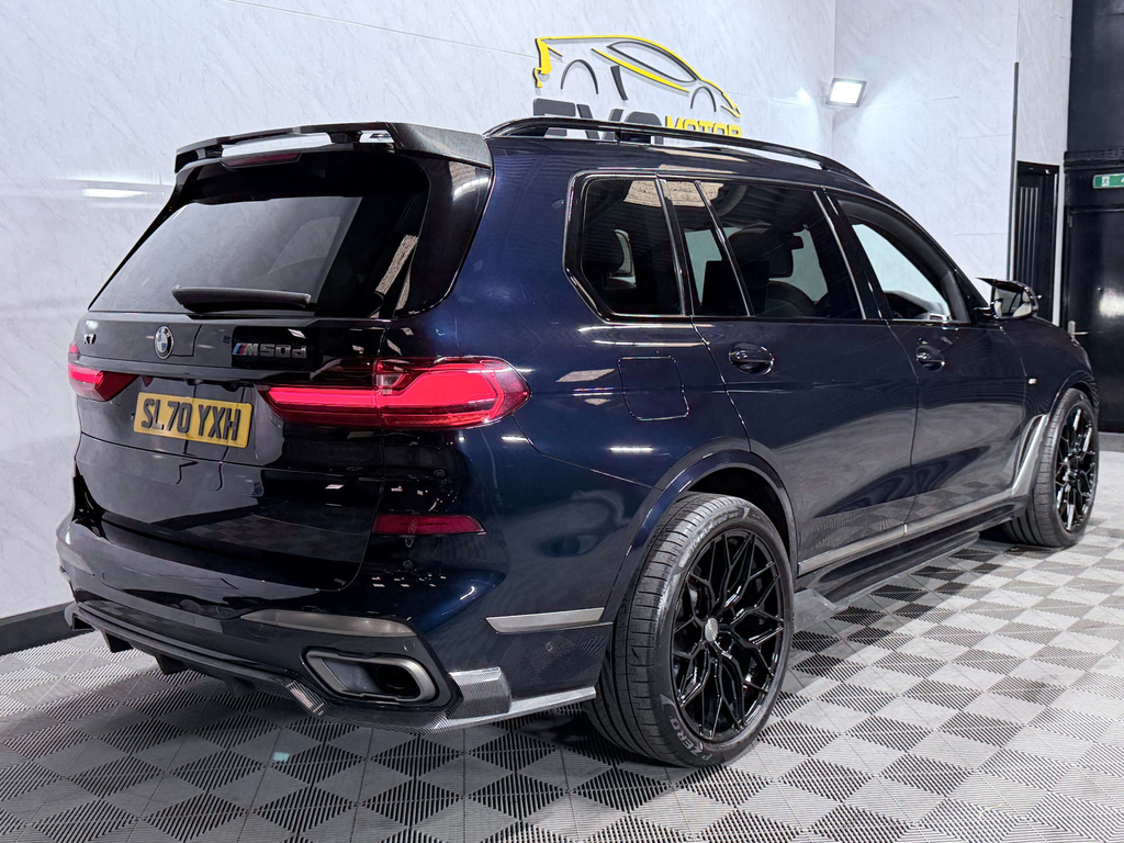 BMW X7 Xdrive40i M Sport Step Blue #50