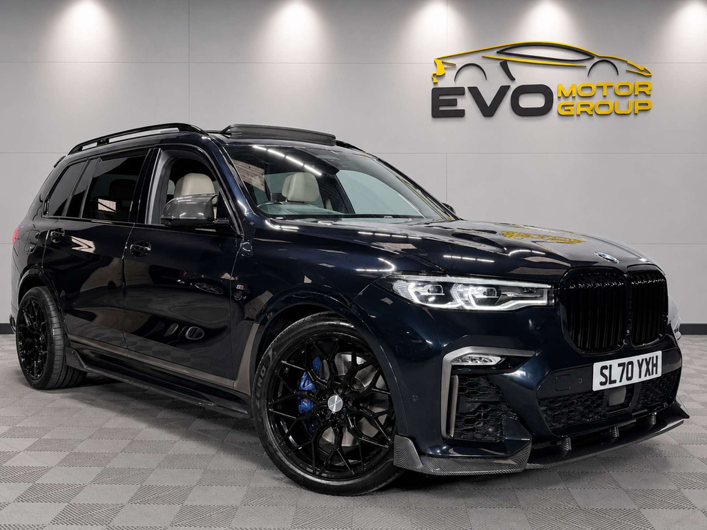 BMW X7 M50d 4Wd Black