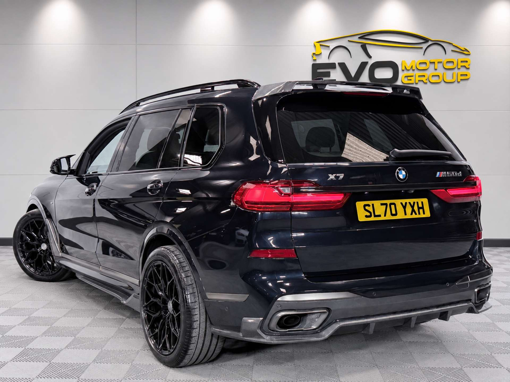 BMW X7 M50d 4Wd Black #2
