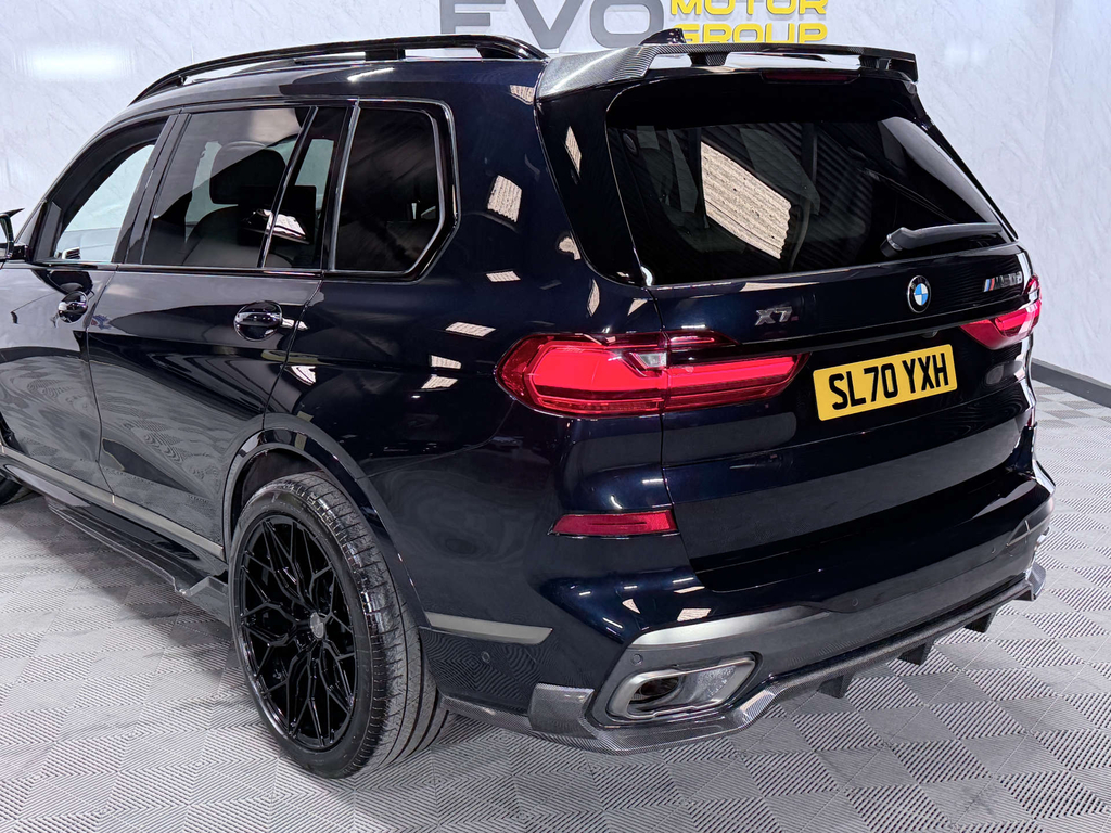 BMW X7 Xdrive40i M Sport Step Blue #37