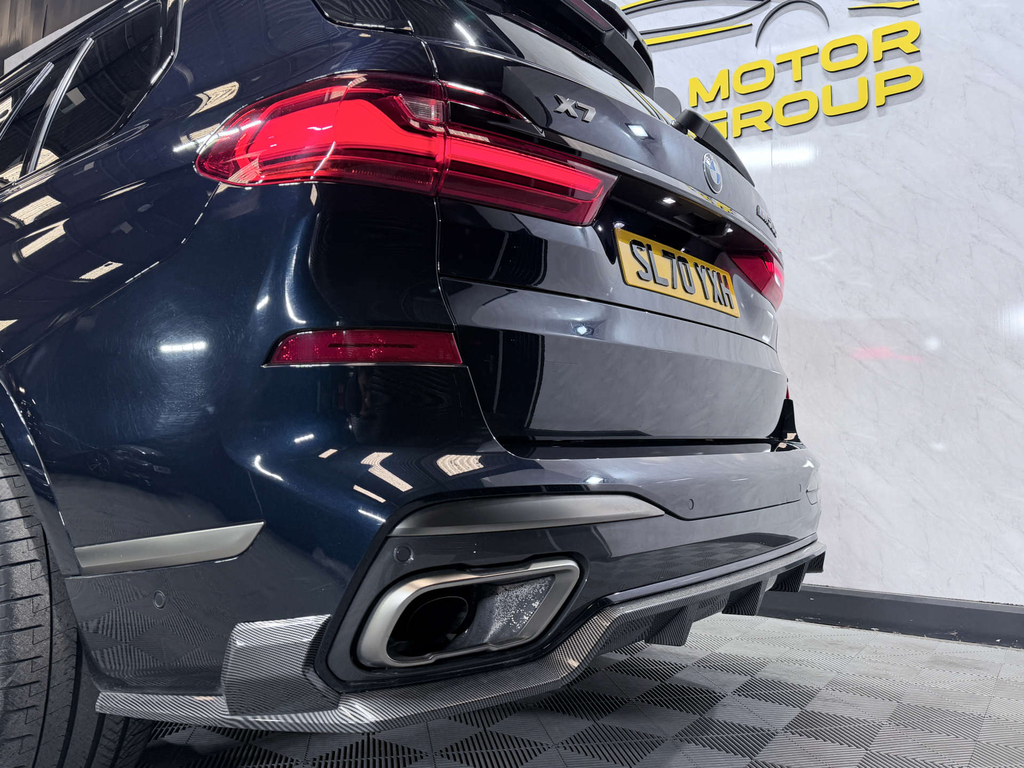 BMW X7 Xdrive40i M Sport Step Blue #11