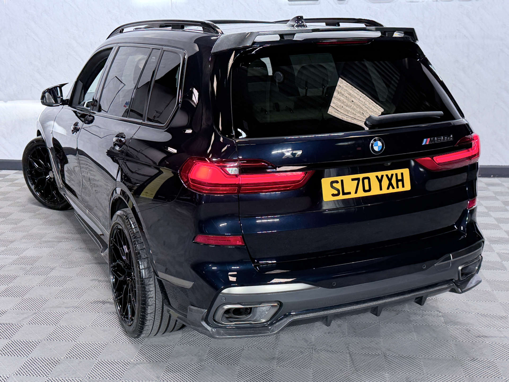 BMW X7 Xdrive40i M Sport Step Blue #33