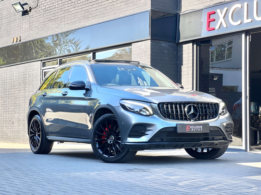 Mercedes-Benz GLC Class Glc250d Amg Night Edition Pan Roof 360 Cameras Grey