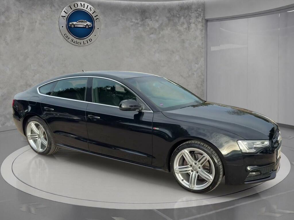 Audi A5 2.0 Tfsi S Line Sportback Quattro Euro 6 Ss Black