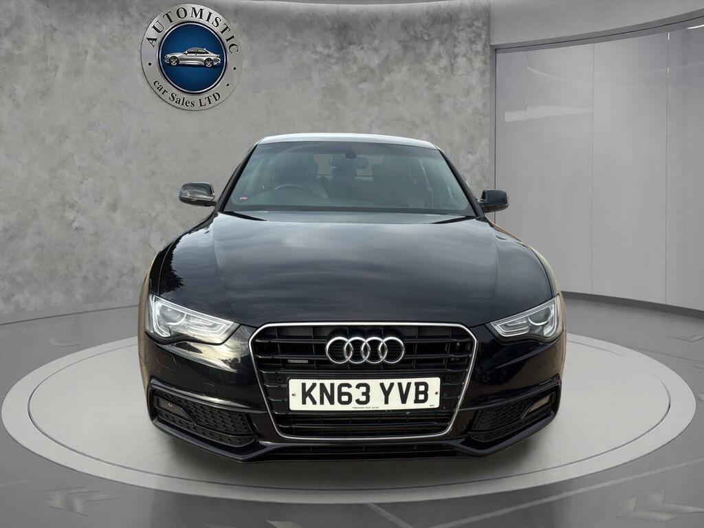 Audi A5 2.0 Tfsi S Line Sportback Quattro Euro 6 Ss Black #2