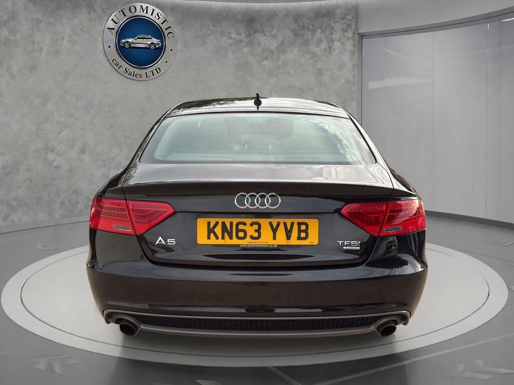 Audi A5 2.0 Tfsi S Line Sportback Quattro Euro 6 Ss Black #6