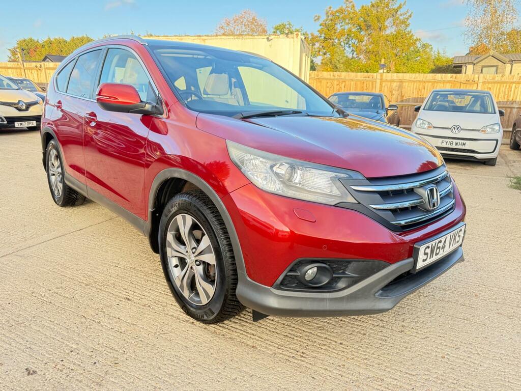Honda Cr-V Ex Red #3