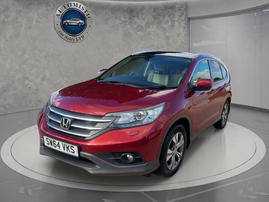 Honda Cr-V Ex Red #4