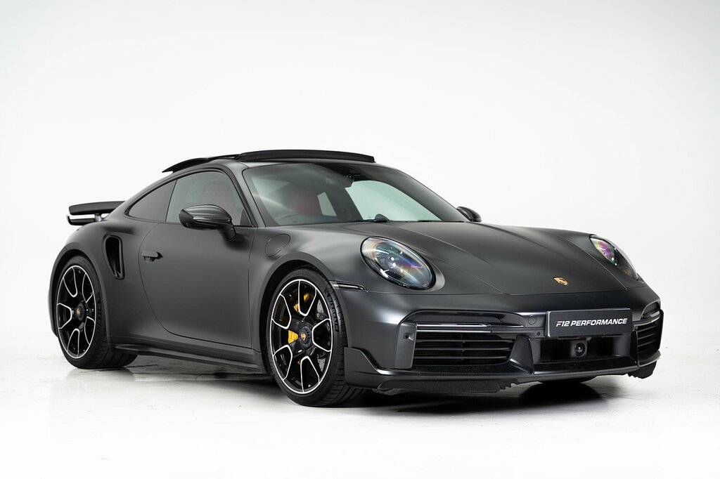 Porsche 911 T 992 Turbo S Black #5