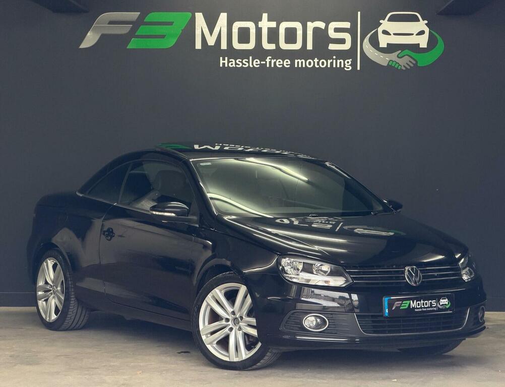 Volkswagen EOS 2.0 Tdi Bluemotion Tech Sport Cabriolet Dsg Euro 5 Black #2