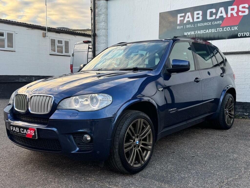 BMW X5 3.0 30D M Sport Xdrive Euro 5 Blue #4