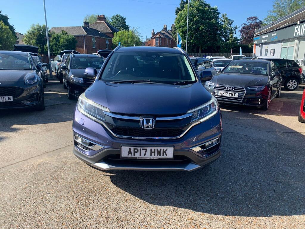 Honda Cr-V 1.6 I-dtec Sr Blue #3