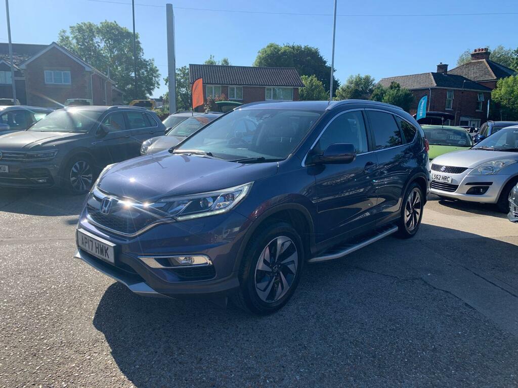 Honda Cr-V 1.6 I-dtec Sr Blue #4