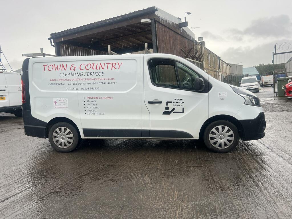 Renault Trafic 1.6 Dci 27 Business Panel Van Sw White #2