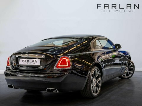 Rolls-Royce Wraith 6.6 V12 Coupe Black #4