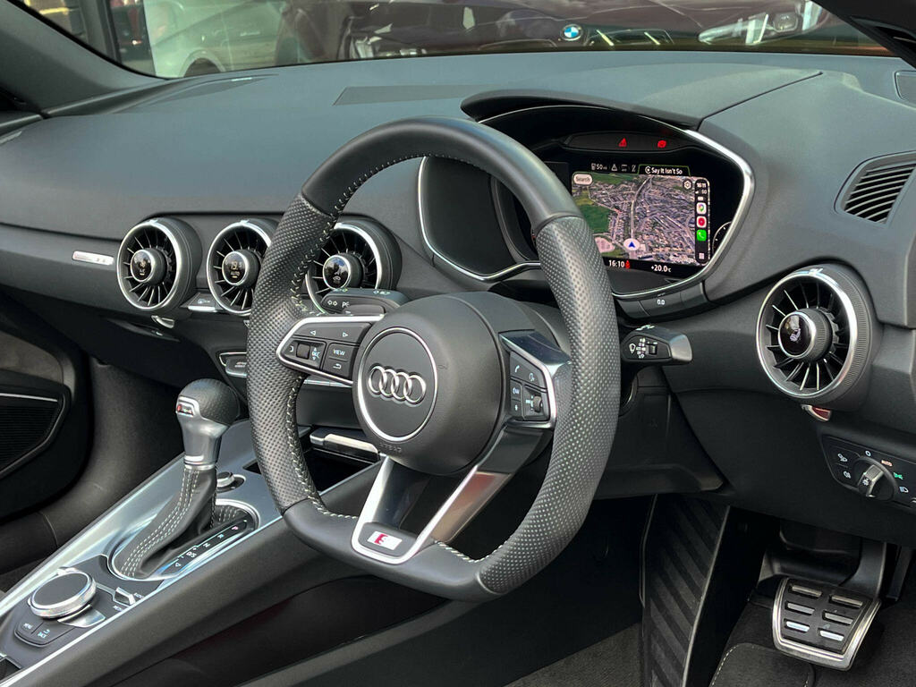 Audi TT 45 Tfsi Quattro Black Edition S Tronic White #21