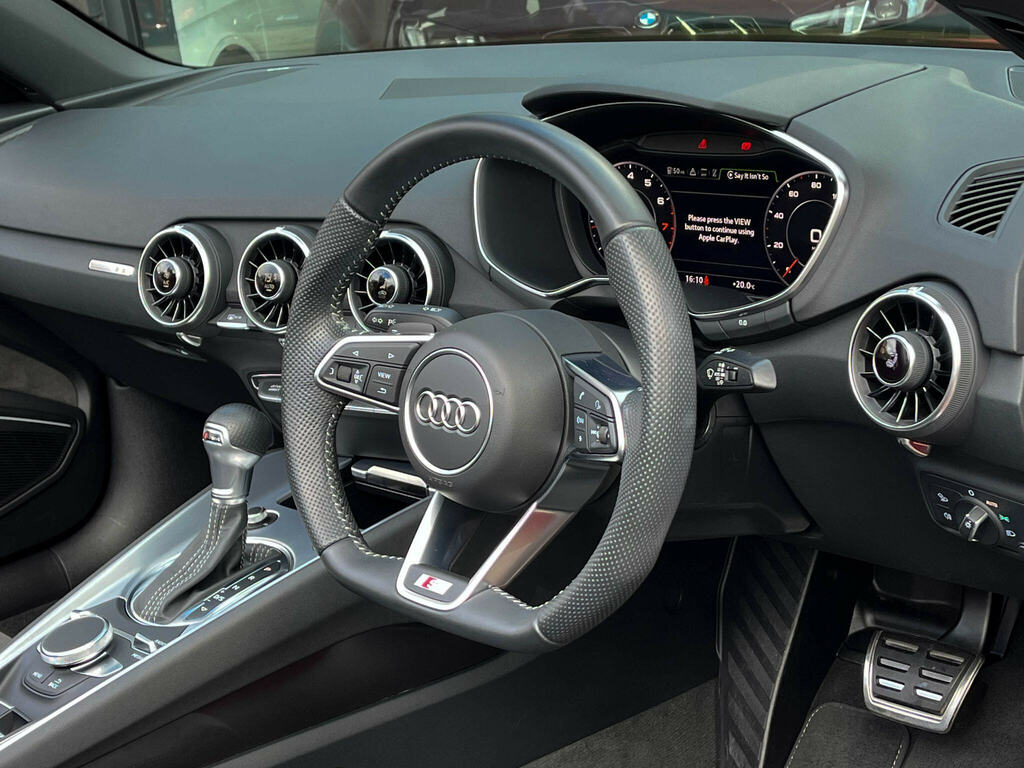 Audi TT 45 Tfsi Quattro Black Edition S Tronic White #22