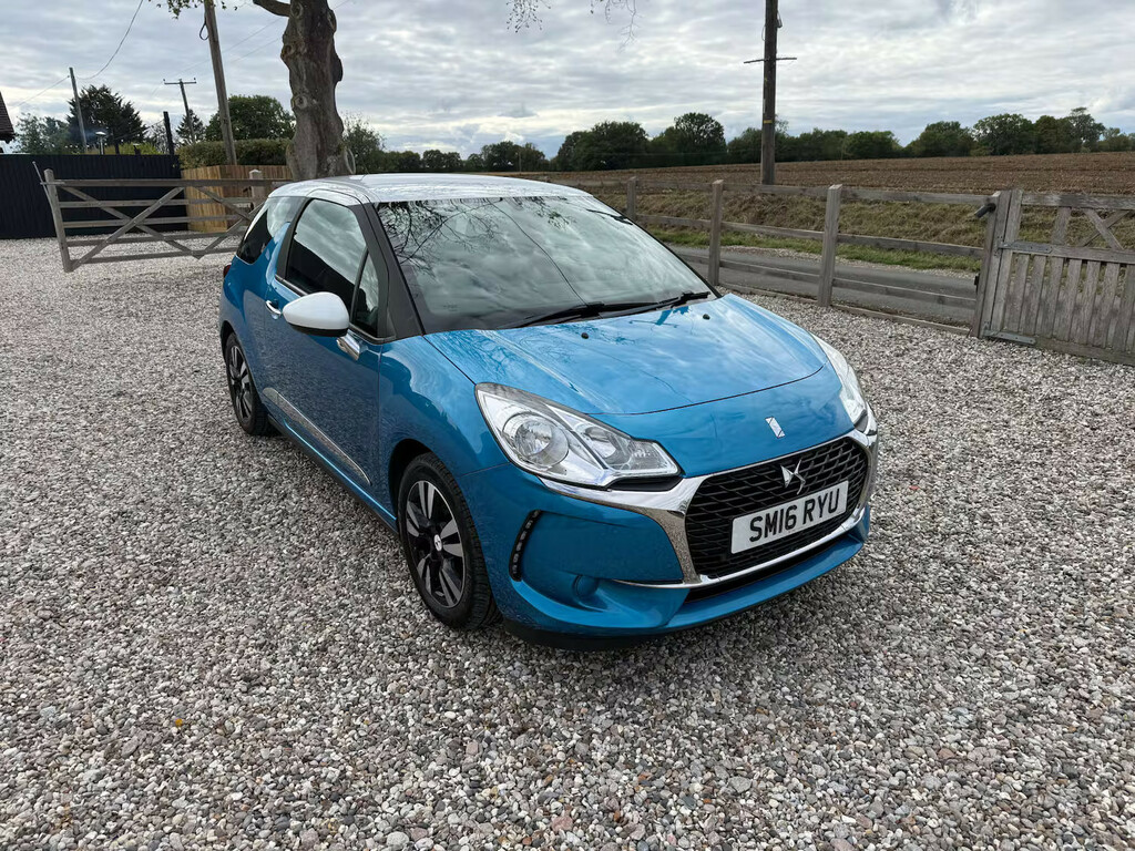 DS DS 3 1.2 Ds3 Chic Puretech Hatchback Blue