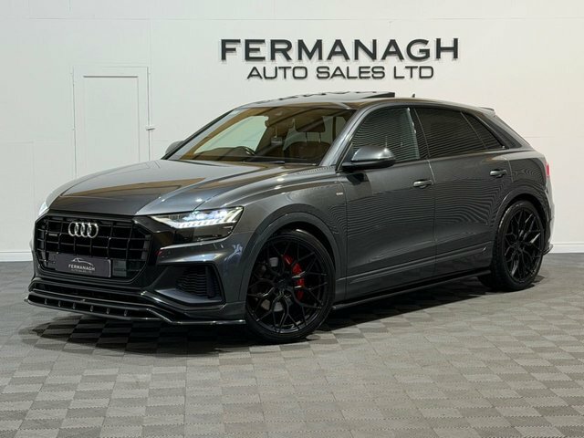 Audi Q8 3.0 Tdi V6 50 S Line Suv Tiptronic Quat Grey #4