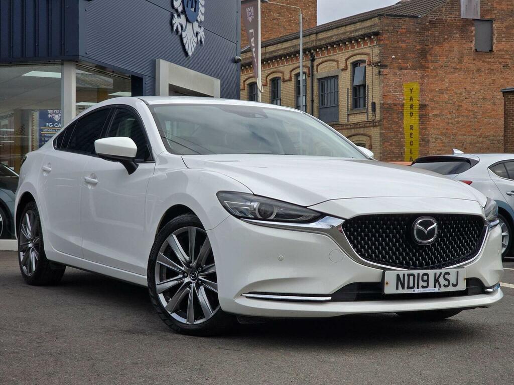 Mazda 6 Saloon 2.2 Skyactiv-d Sport Nav Euro 6 Ss White