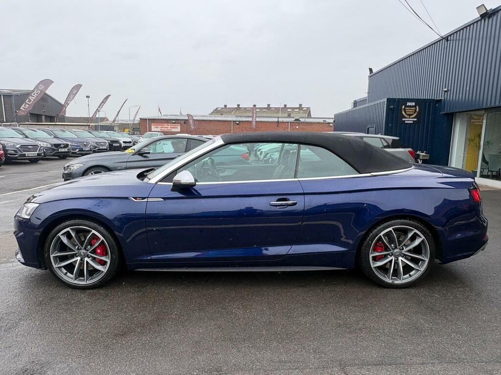 Audi S5 Convertible 3.0 Tfsi V6 Cabriolet Tiptronic Quattr Blue #6
