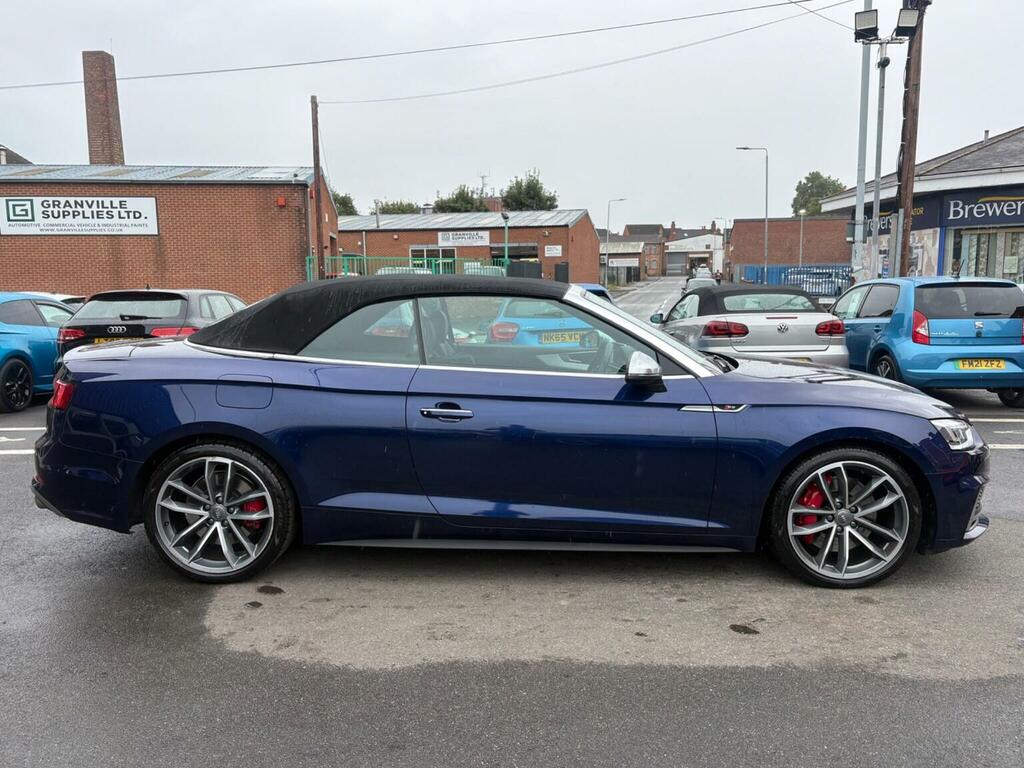 Audi S5 Convertible 3.0 Tfsi V6 Cabriolet Tiptronic Quattr Blue #5