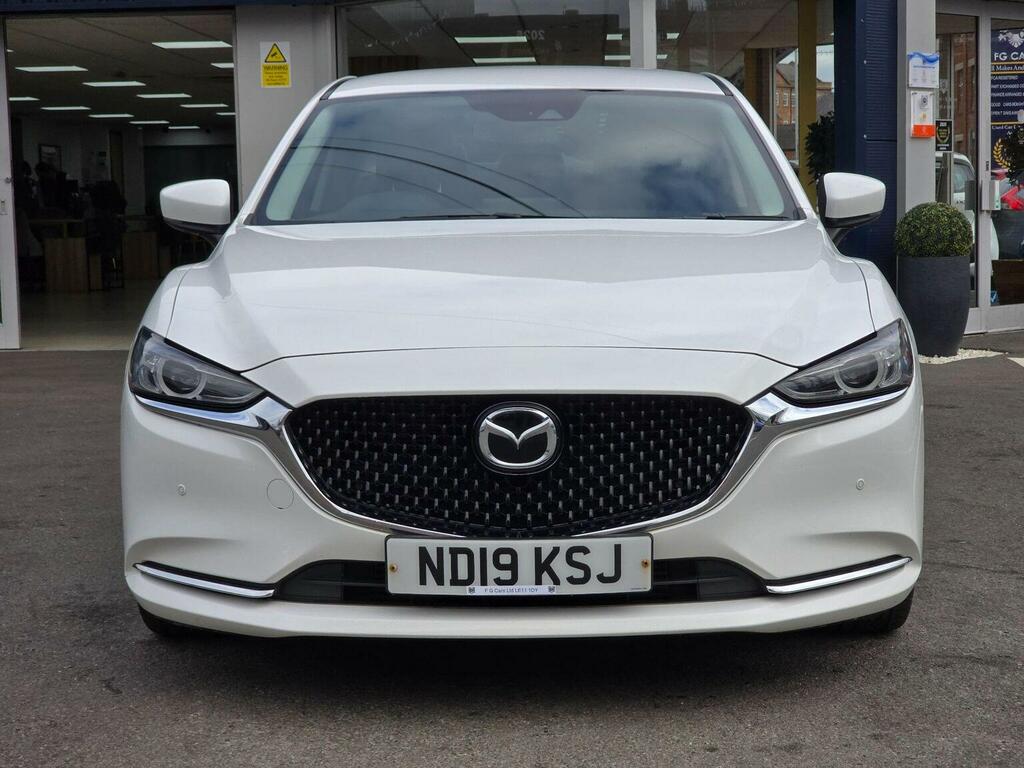 Mazda 6 Saloon 2.2 Skyactiv-d Sport Nav Euro 6 Ss White #6