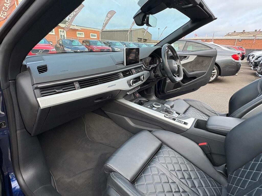 Audi S5 3.0 Tfsi V6 Cabriolet Tiptronic Quattro Euro 6 S Blue #4