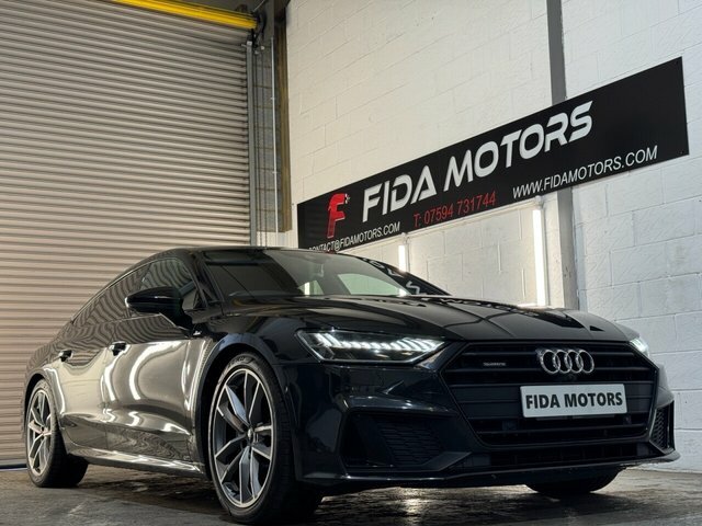 Audi A7 2021 3.0 Tdi V6 50 Black Edition Sportback Die Black #3