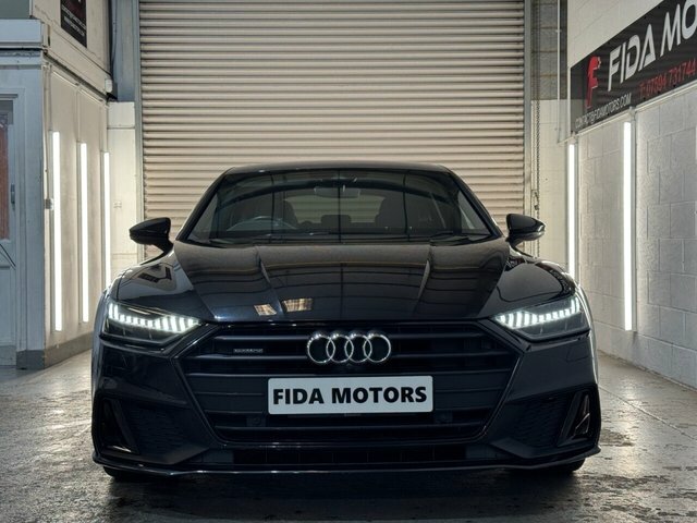 Audi A7 2021 3.0 Tdi V6 50 Black Edition Sportback Die Black #2