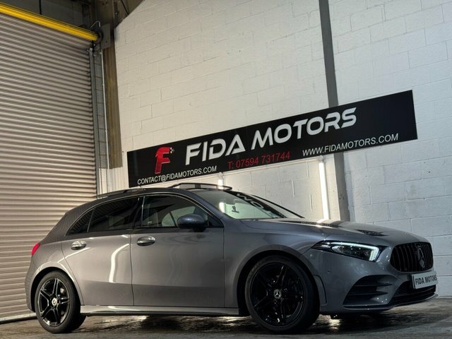 Mercedes-Benz A Class 2019 2.0 A200d Amg Line Premium Plus Hatchback 5 Grey #4