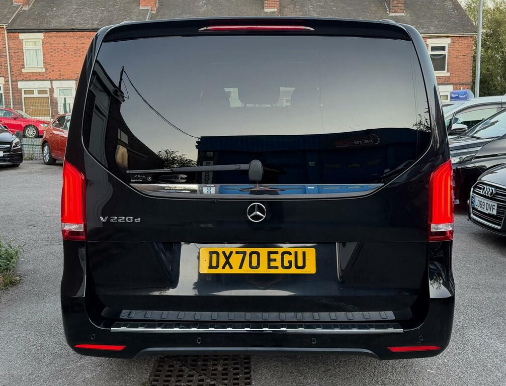 Mercedes-Benz V Class V250 D Amg Line Long Red #6