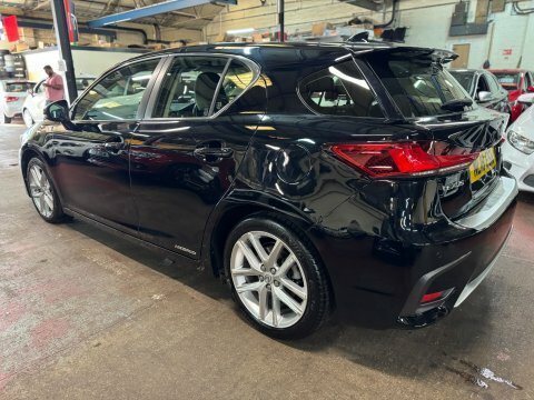 Lexus CT Se Plus Black #4