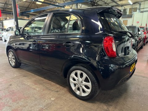 Nissan Micra Acenta Black #4