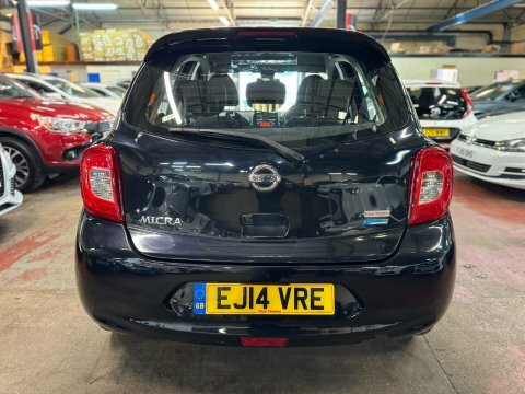 Nissan Micra Acenta Black #5