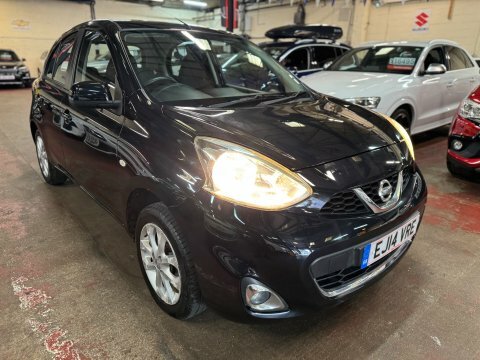 Nissan Micra Acenta Black #6