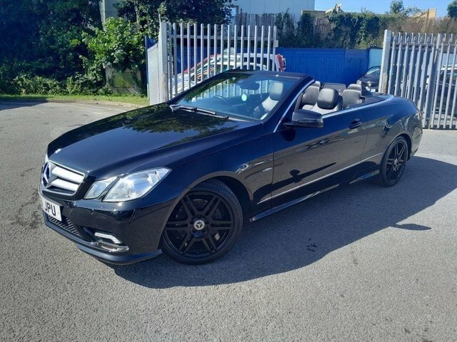 Mercedes-Benz E Class 2011 2.1 E250 Cdi Blueefficiency Sport Cabriolet 2 Black